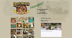 Desktop Screenshot of lucchesisdeli.com